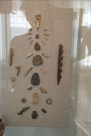 экспонат археологической выставки