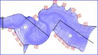 Карта секторов водоема высокополье
